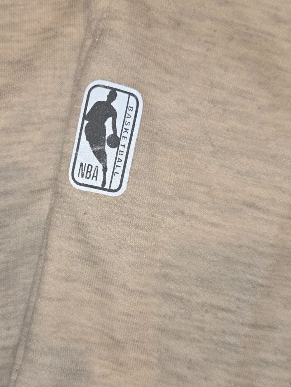 NBA Kids Heather Gray Logo Sweatpants
